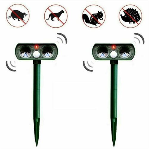 Infrared Solar Powered Animal Pest Repeller (1 Repeller)