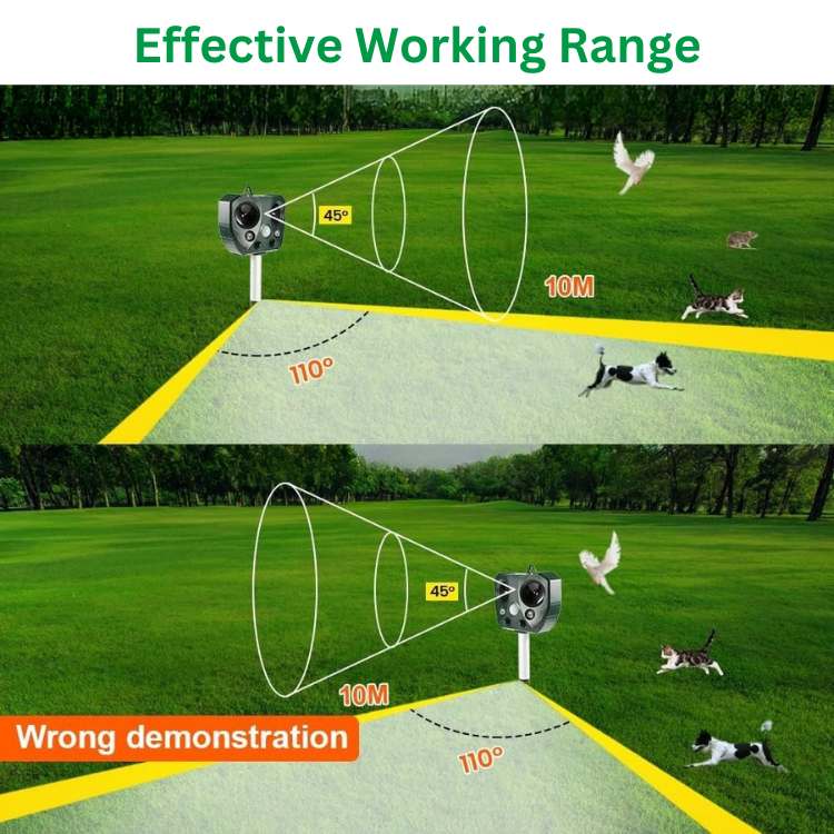 Ultrasonic Bird & Pest Defender