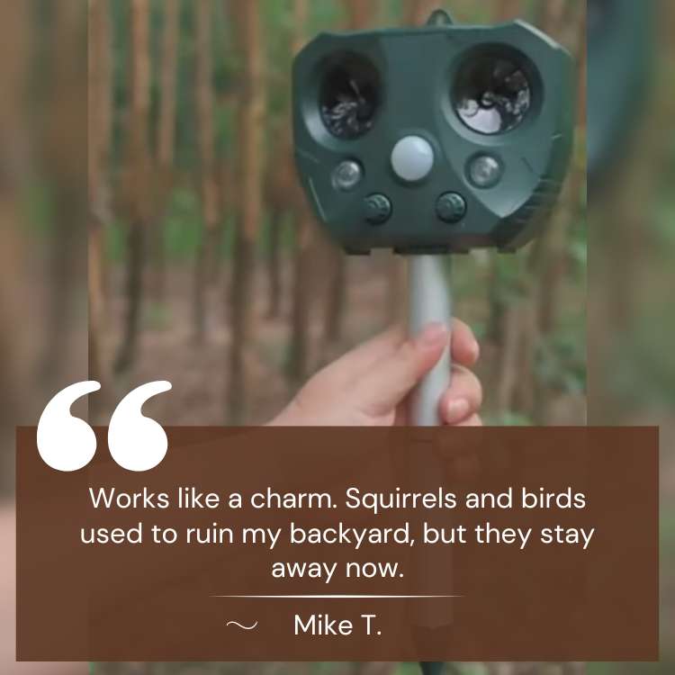 Ultrasonic Bird & Pest Defender