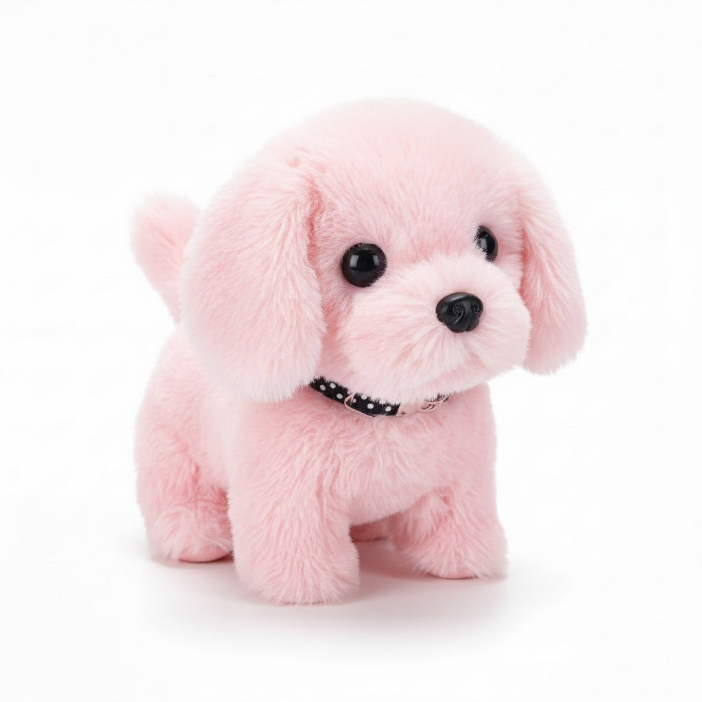 Plush Toy Interactive Dog Realistic Moving Soft Puppy